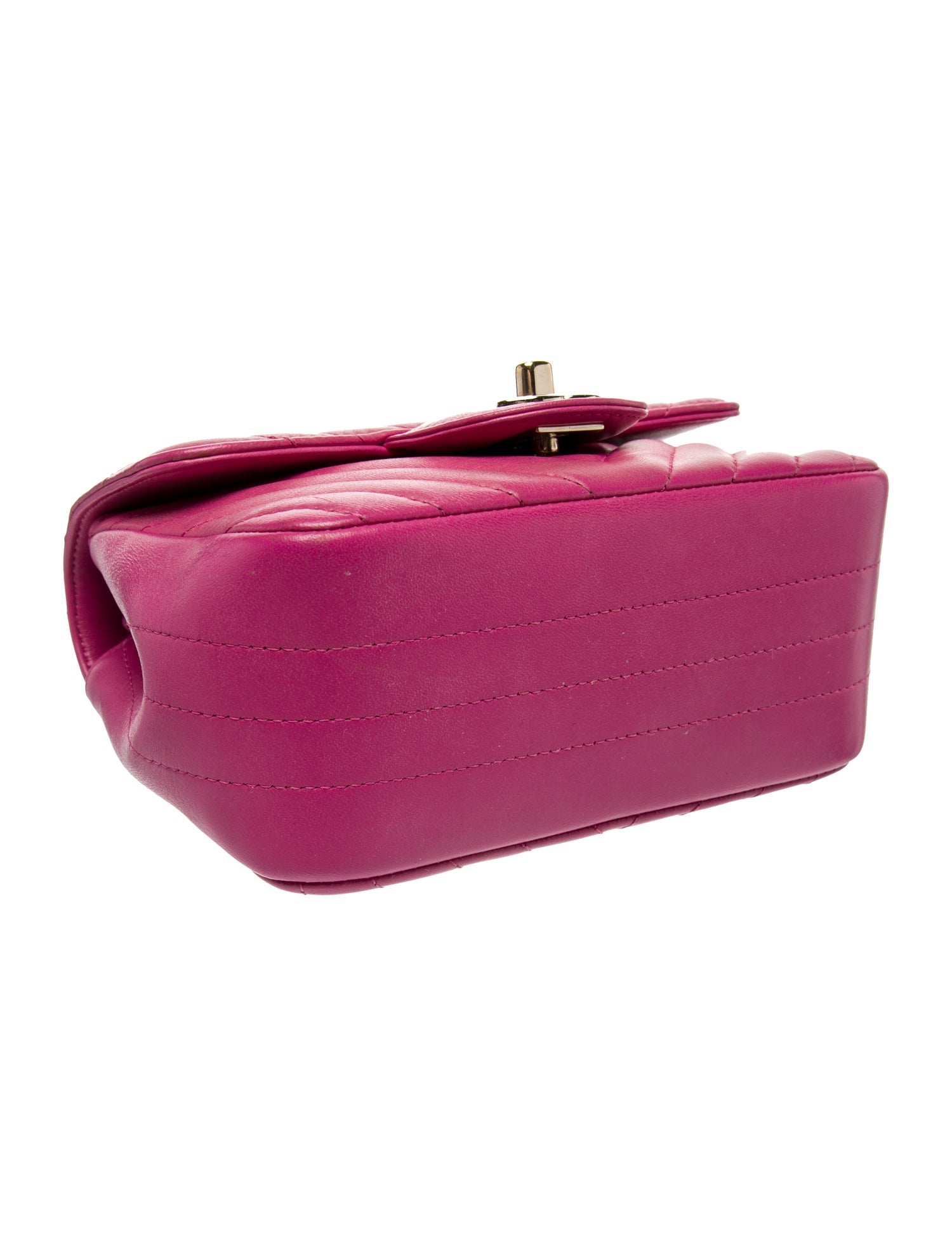 Chanel Classic Chevron Mini Square Flap Bag